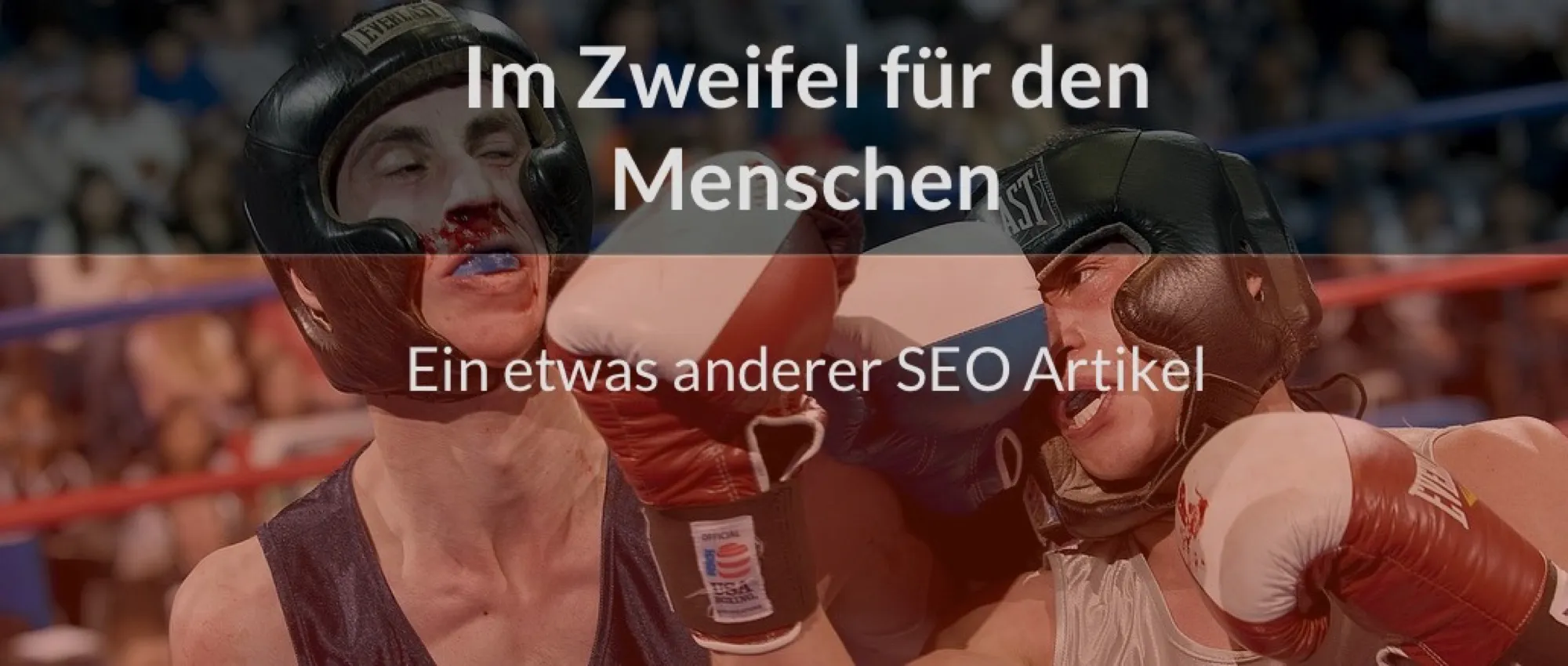 SEO-Texte für Menschen schreiben: Beitragsbild zum Artikel „Im Zweifel für den Menschen“