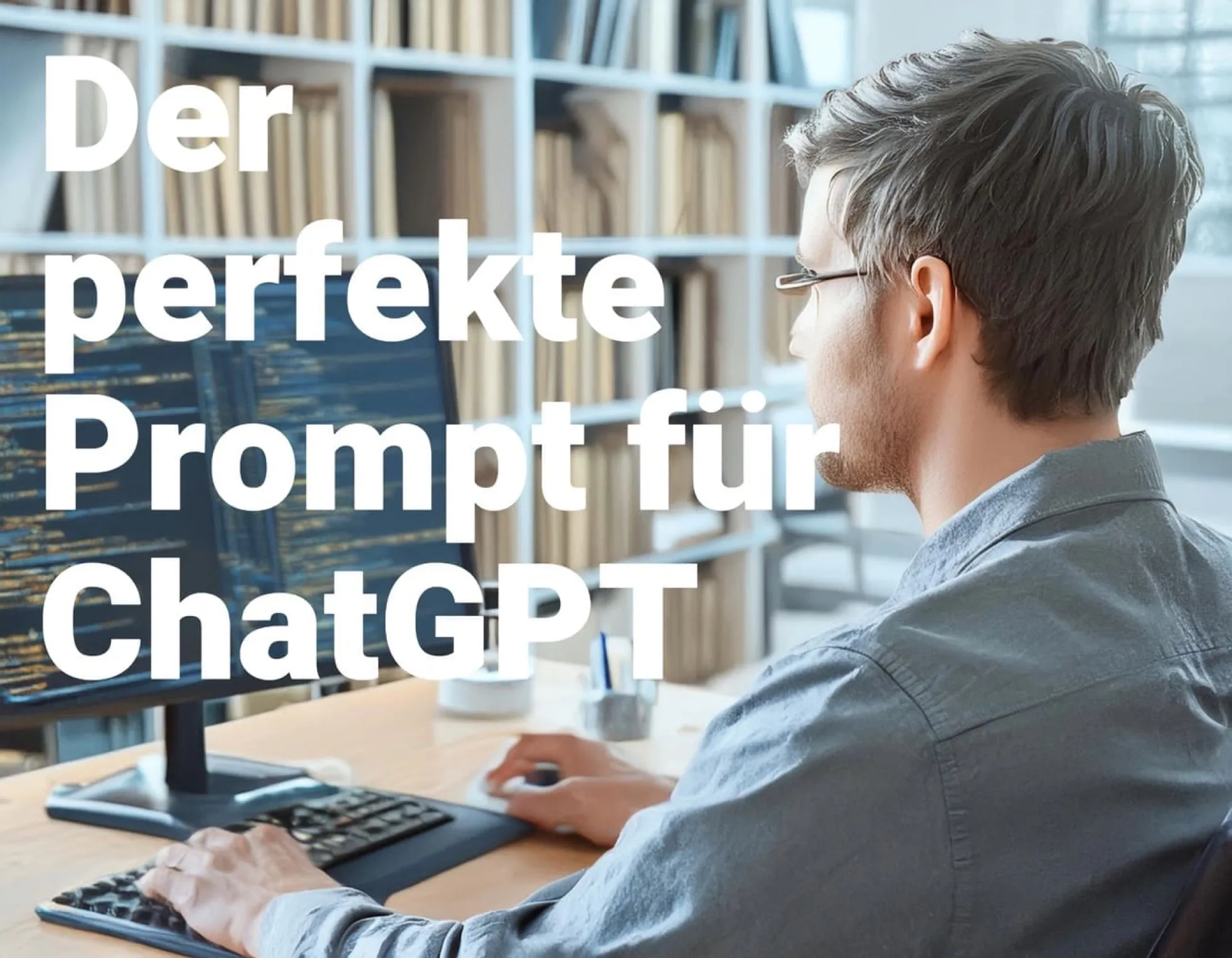 Der perfekte Prompt für ChatGPT Beitragsbild