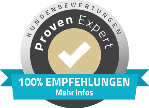 proven-experte-siegel Proven-Expert Siegel - Empfehlungen 100%