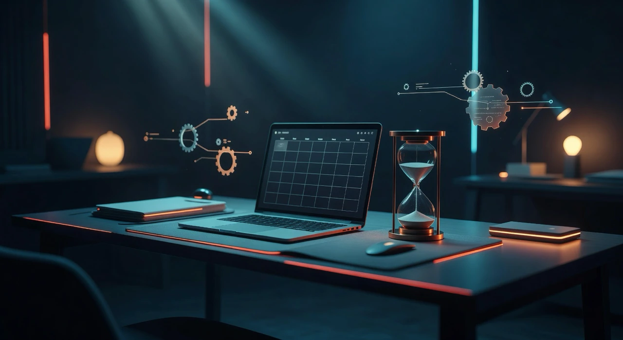 Zeitersparnis durch automation